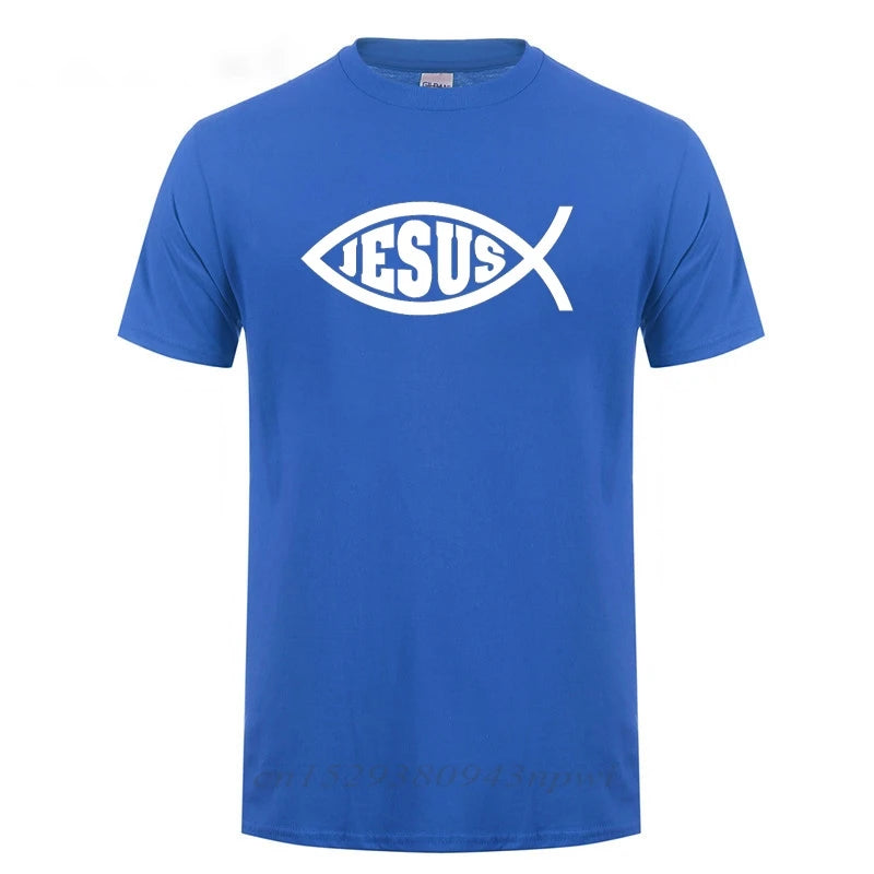 Jesus Fish Men's T-Shirt