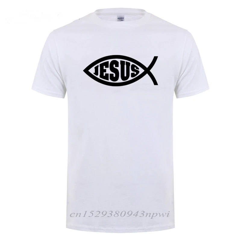 Jesus Fish Men's T-Shirt