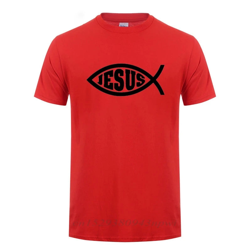 Jesus Fish Men's T-Shirt