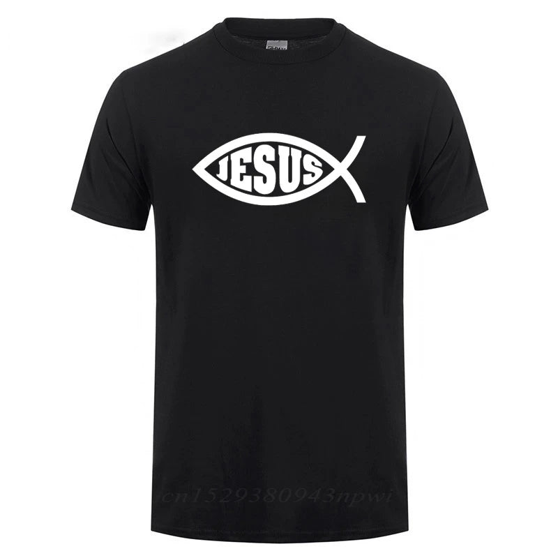 Jesus Fish Men's T-Shirt