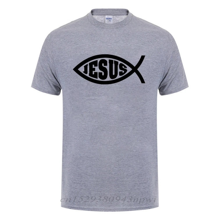 Jesus Fish Men's T-Shirt