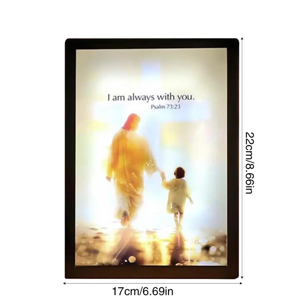 Jesus Lamp 4D LED Light