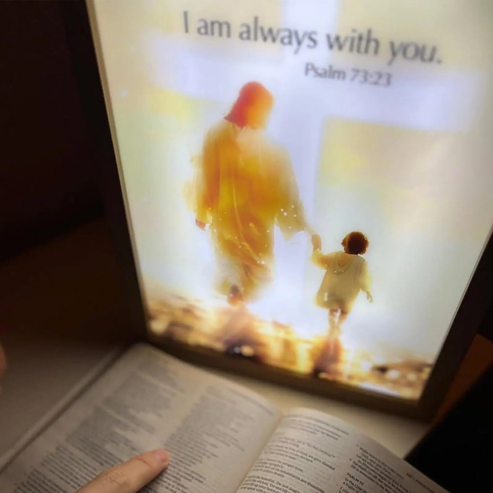 Jesus Lamp 4D LED Light