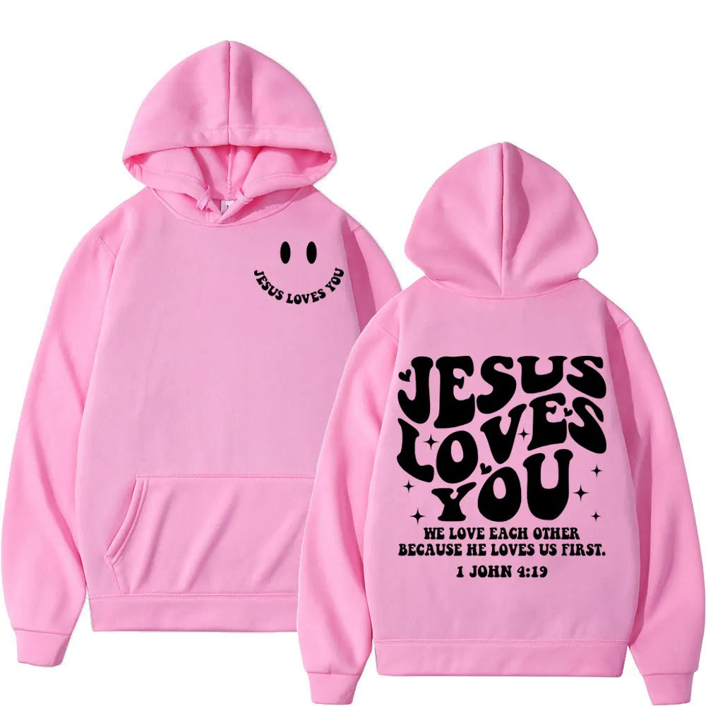 Jesus Loves You Unisex Hoodie