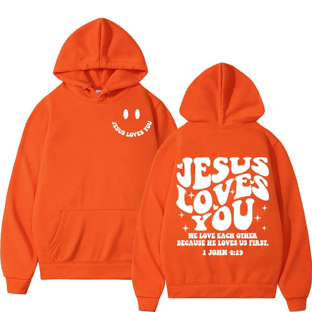 Jesus Loves You Unisex Hoodie